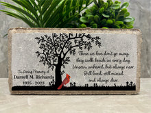 Memorial Stone - Tree Cardinal - Family Loss - Personalized Sympathy Gift - Bereavement Gift Funeral Gift - Cardinal - Custom Memorial Gift