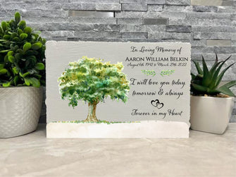 9x6 Memorial Stone. Family Loss. Maman. Papa. Grand-mère. Grand-père. French. PERSONALIZED Burial Marker. Paver Stone. Brick. Sympathy Gift