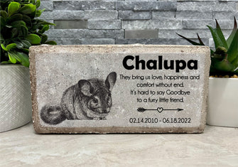 8x4 Chinchilla Pet Memorial